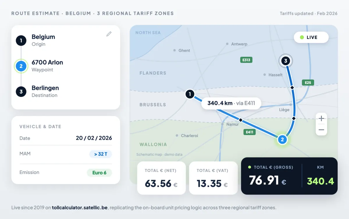 Mautrechner-Web-App