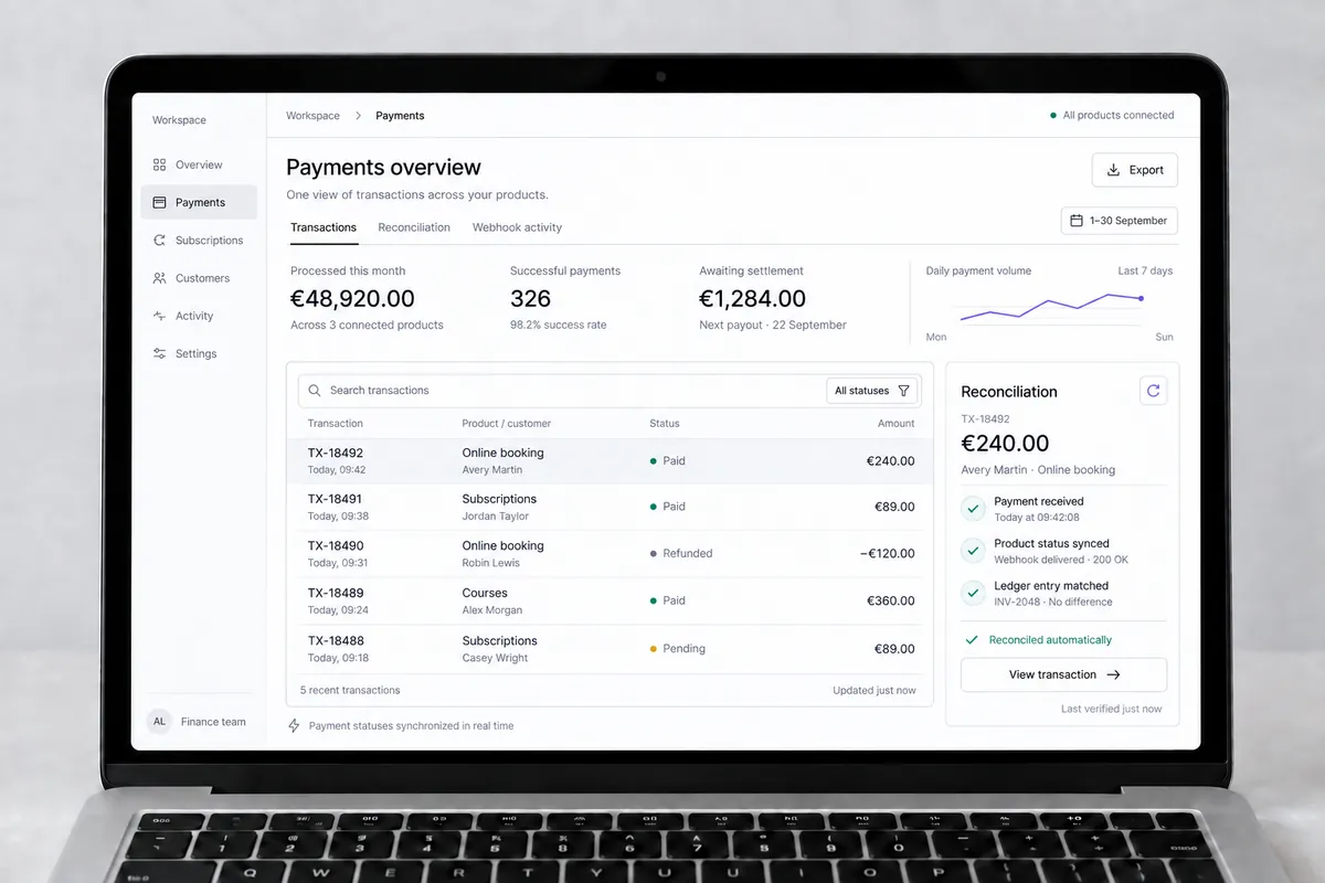 PaySync gateway